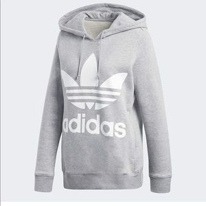 Aritzia Adidas Trefoil Logo Hoodie